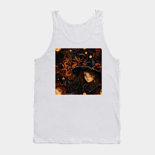 Halloween Monsters 2 - Witch Tank Top